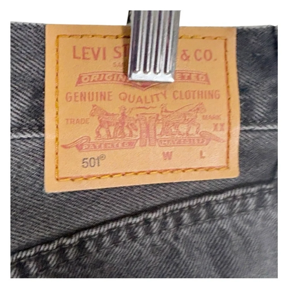 Levi's 501 Original Fit Straight Leg Jeans Size 34